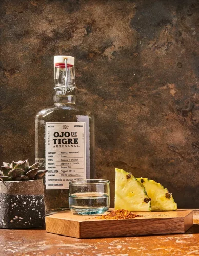 Ojo de Tigre Joven Blanco Mezcal 0,7L - Tequila