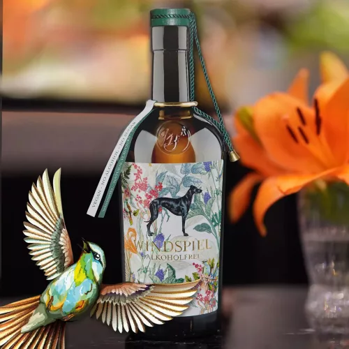 Windspiel ALKOHOLMENTES párlat 0,5L - Gin