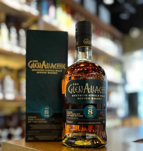 GlenAllachie 8 éves Whisky 0,7L