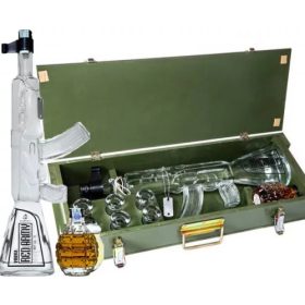 Kalaschnikow Red Army Vodka (FDD+6 Pohár) (1L+0,2L 40%)