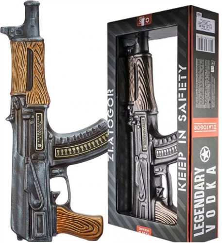 Zlatogor AK-47 Vodka Black (0,7L 38%)