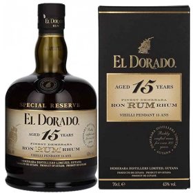 El Dorado 15 éves Rum (43% 0,7L)