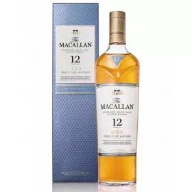 Macallan 12 éves Triple Cask Whisky (0,7L 40%)