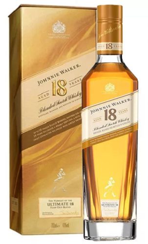 Johnnie Walker Ultimate 18 éves Whisky (40% 0,7L)
