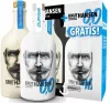 Knut Hansen Gin + Alkoholmentes Gin 0,5L
