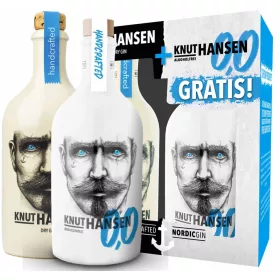 Knut Hansen Gin + Alkoholmentes Gin 0,5L