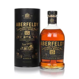   Aberfeldy 15 éves Napa Valley Red Wine Cask Whisky (0,7L 43%)