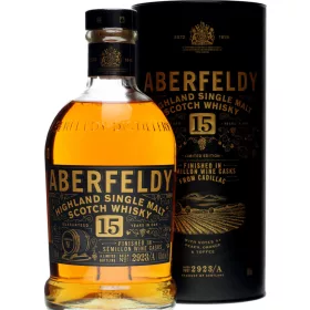 Aberfeldy 15 éves Cadillac Finish Whisky (0,7L 43%)