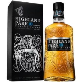 Highland Park 10 éves Viking Scars Whisky (0,7L 40%)