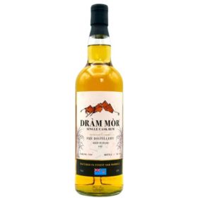   Drám Mór Fiji SECRET Cask No. #1789 18 éves Rum (0,7L 58%)
