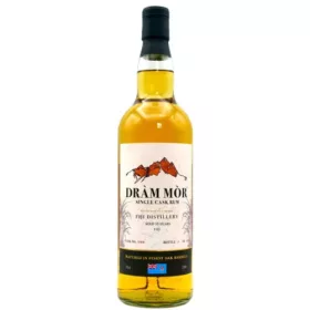   Drám Mór Fiji SECRET Cask No. #1789 18 éves Rum (0,7L 58%)