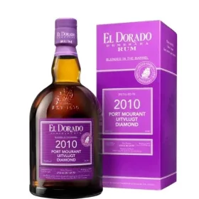 El Dorado 2010 Diamond Port Mourant Rum DD (0,7L 49,6%)