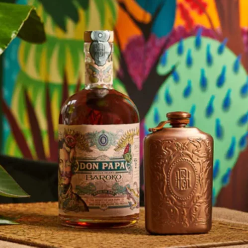 Don Papa Baroko Rum + Flaska 0,7L