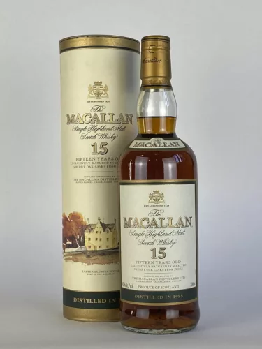 Macallan 15 éves Sherry Oak Whisky 1985 (0,75L 43%)