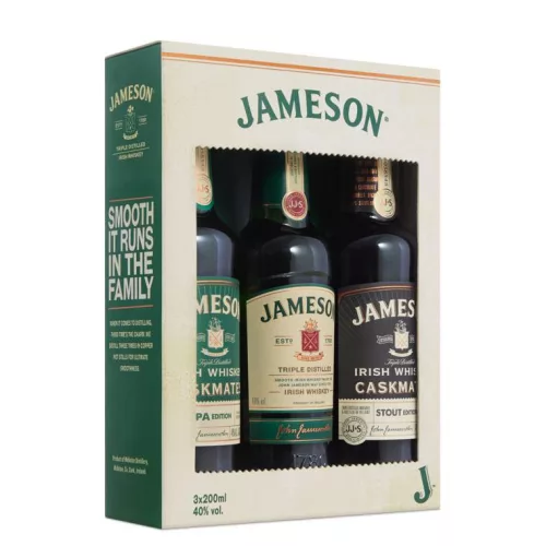 Jameson Whiskey Trio Pack 3x0,2L - Whisky