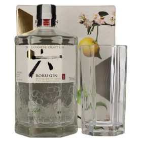 Suntory Roku Gin + pohár (43% 0,7L)