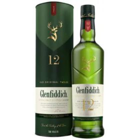 Glenfiddich 12 éves Whisky (40% 0,7L)