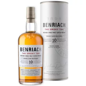 Benriach 10 éves Smoky Ten Whisky (0,7L 46%)