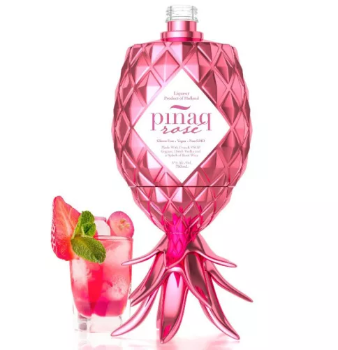 Pinaq Rosé Trópusi Gyümölcs Likőr 0,75L - Rum