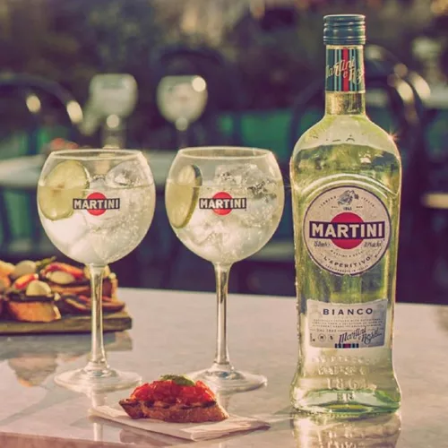 Martini Bianco 1L - Vermut