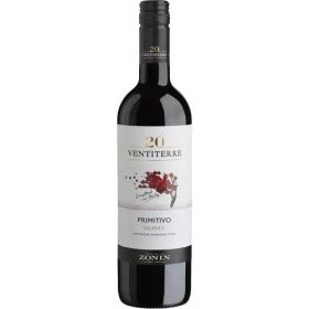 Zonin Ventiterre Primitivo 2022 (0,75L 12,5%)