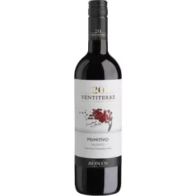 Zonin Ventiterre Primitivo 2025 (0,75L 12,5%)