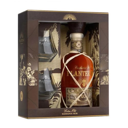 Planteray XO Extra Old Rum (DD+2 Pohár) (40% 0,7L)